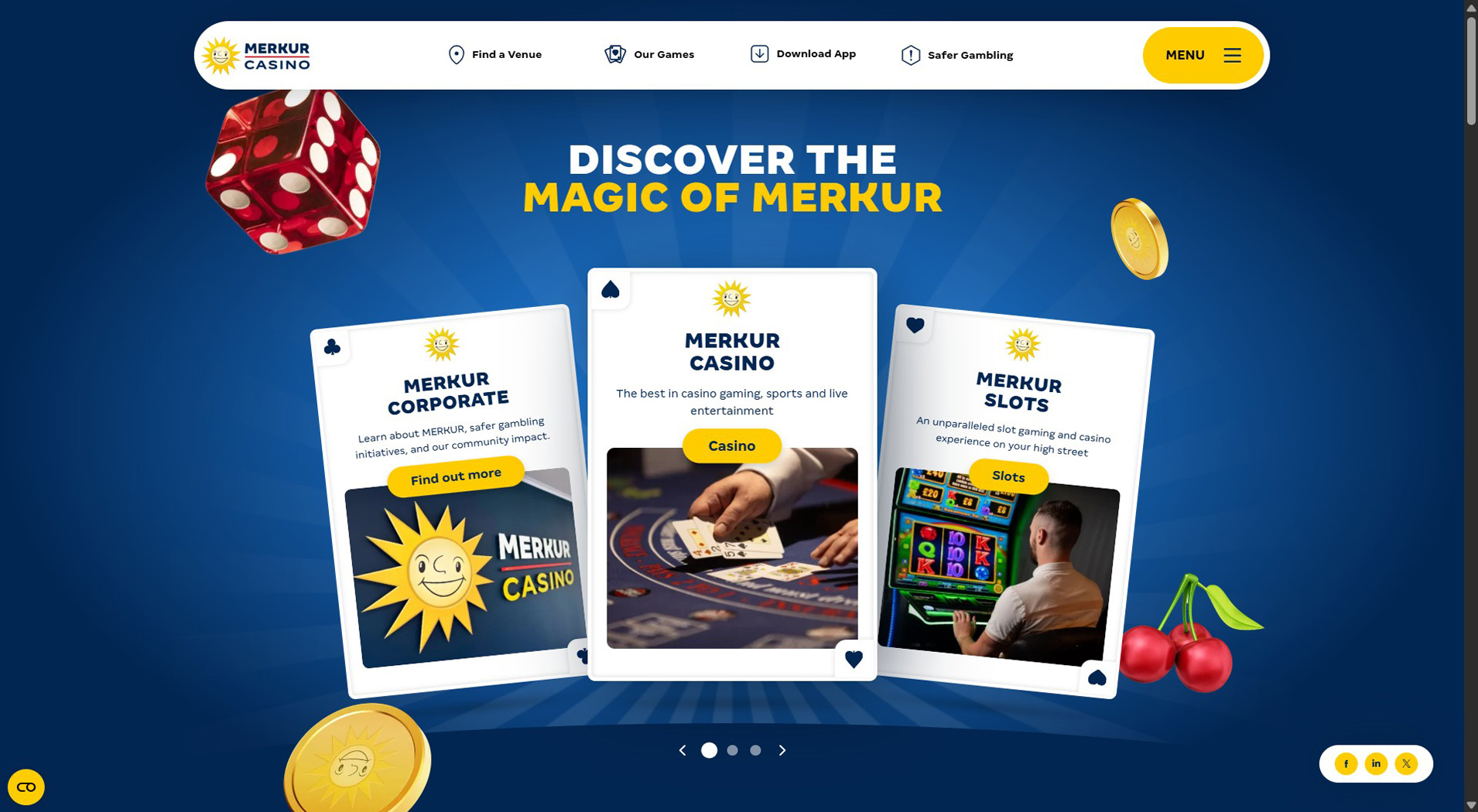 2. Merkur Slots – Schneller Zugang zum Maestro Casino