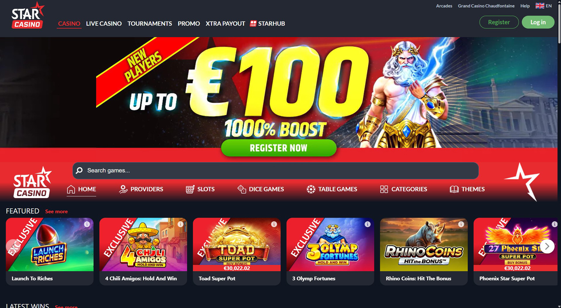 6. Star Casino – Schnelle Auszahlungen im Maestro Casino