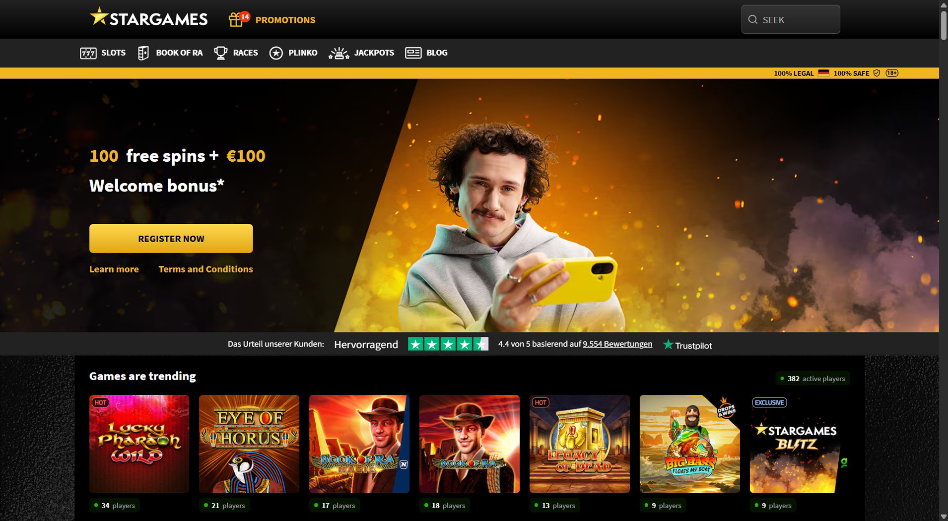 9. StarGames – Einfache Einrichtung des Maestro Casinos